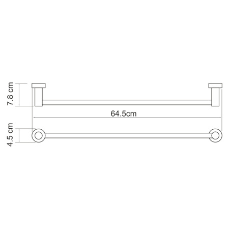 Полотенцедержатель WasserKRAFT 9430 Полотенцедержатель WasserKRAFT 9430