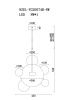 Светильник подвесной Garda Decor 92EL-YG20074B-8W