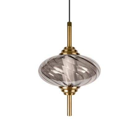 Светильник подвесной Loft It Helix 10421/C Smoke