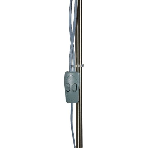 Торшер Uniel UML-T520 E27+E14 SILVER/WHITE - фото 5