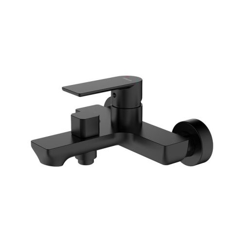 Смеситель для ванны Milardo Maze MAZBL00M02 настенный черный матовый - фото 2