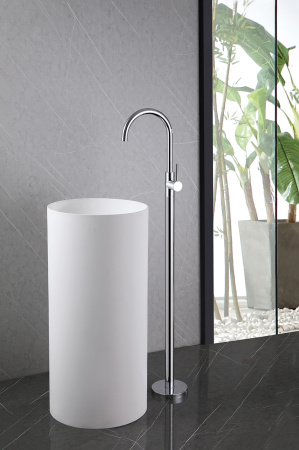 Смеситель ABBER Wasser Kreis AF8141 напольный хром