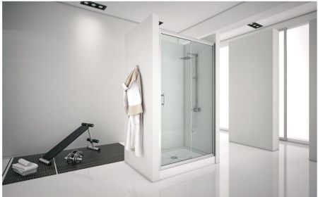 Душевая дверь Aquanet Alfa NAA6121 1600 160х200 стекло прозрачное профиль хром