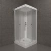 Душевая кабина Тритон Вельвет-К Щ0000061852 90х90 квадратная с крышей ориентация универсальная