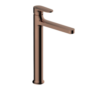 Смеситель WasserKRAFT Asphe 7700 7703H на столешницу золото розовое