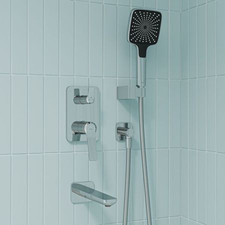 Душевая система Iddis Parker PARSB03i68 встраиваемая в стену цвет хром