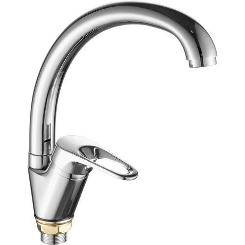 Смеситель для кухни Fashun A4113-2 на мойку хром - фото 2