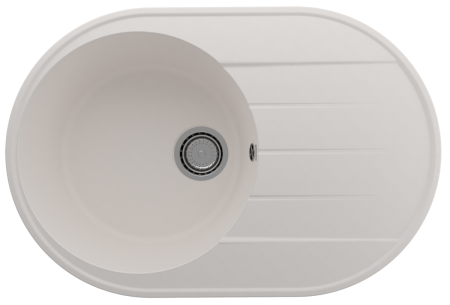 Кухонная мойка Ulgran Quartz Nora 750-01 75х50 цвет белый