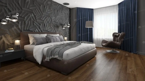 SPC ламинат Alpine Floor Premium XL ECO 7-18 MC Дуб Шоколадный толщина 0.8 см 43 класс 1220х183 - фото 2