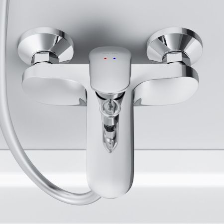 Смеситель для ванны и душа Am.Pm Like F8010016 настенный хром