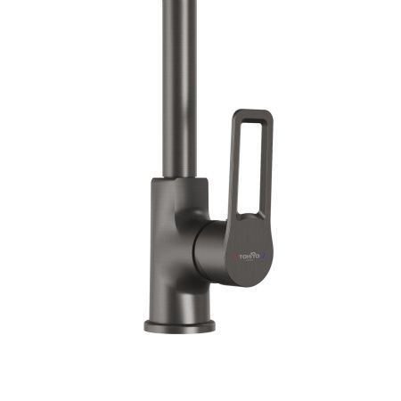 Смеситель для кухни Tokito KOBE TOK-KOB-1013 на мойку вороненая сталь