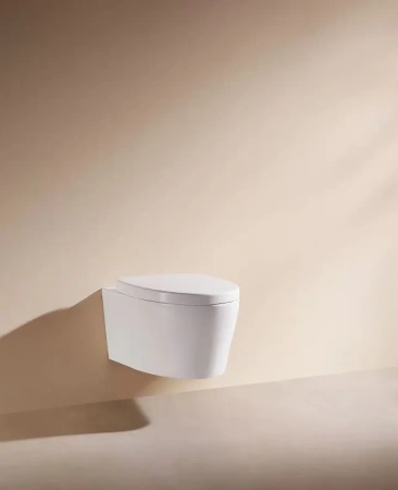 Чаша унитаза подвесная Arrow AHB21002H цвет белый без сиденья безободковая каскадный смыв