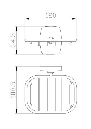 Мыльница с держателем Wonzon & Woghand Porto WW-1301A