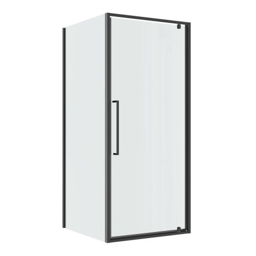 Душевой уголок Niagara Nova NG-35-8AGR-A80GR-34 80х80 стекло прозрачное профиль графит матовый без поддона