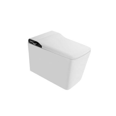 Унитаз приставной Grossman Smart GR-PR-5701 белый с сиденьем микролифт безободковый импульсный смыв