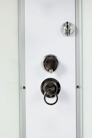 Душевая кабина AvaCan L908 80х80 четверть круга с крышей ориентация универсальная