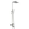 Душевая стойка WesnaArt Kubus KUB13-314 настенная цвет серый