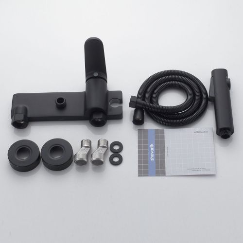 Гигиенический душ со смесителем Shevanik S43H S4305H-1 черный - фото 4