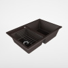 Кухонная мойка Aquaton Делия 78 1A723132DE280 78х52 цвет коричневый