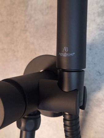 Гигиенический душ со смесителем AltroBagno Modern AltroBagnoModern060119MB черный