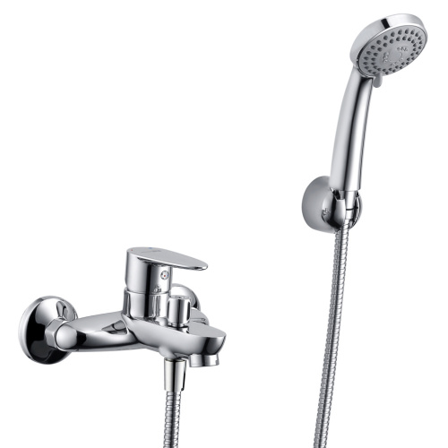 Смеситель для ванны и душа WasserKRAFT Leine 3500 3501 настенный хром - фото 5