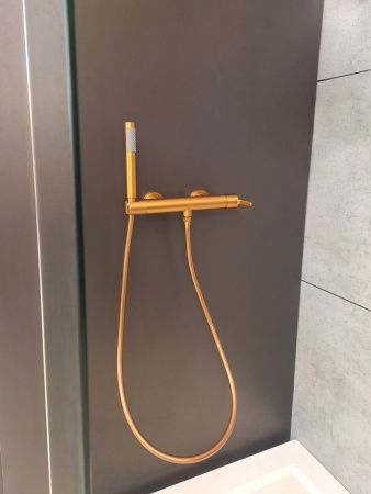 Смеситель для душа AltroBagno Unione AltroBagnoUnione030605BC настенный медь