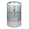Душевая кабина AvaCan L610LED+GM 100х100 четверть круга с крышей ориентация универсальная