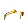 Смеситель для раковины Whitecross Y gold Y1216GL встраиваемый золото