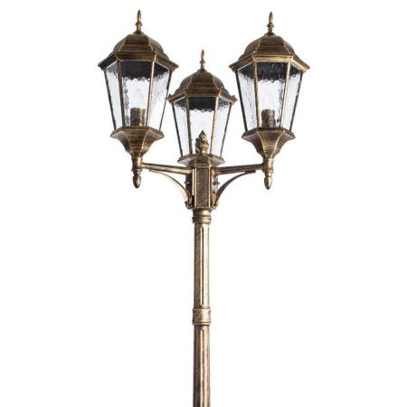 Садово-парковый светильник Arte Lamp Genova (Генова) A1207PA-3BN