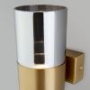 Бра Eurosvet Watford (Ватфорд) 40021/1 LED латунь/дымчатый