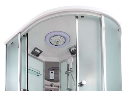 Душевая кабина Timo Comfort T-8802RF-T-CH/C 120х85 асимметричная с крышей ориентация правая