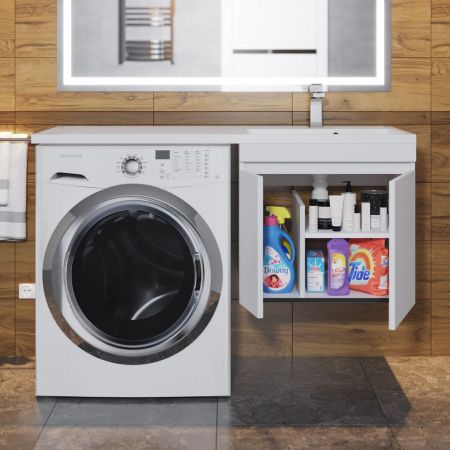 Тумба под раковину Uperwood Magenta 5930205150 60х50 подвесная цвет белый