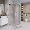 Душевой уголок Grossman Cosmo 301.K33.02.8080.10.02 80х80 стекло текстурное профиль хром без поддона