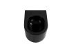 Унитаз подвесной Aquatek МИЯ AQ2004-MB черный с сиденьем микролифт безободковый каскадный смыв
