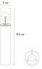 Ландшафтный светильник Arte Lamp Wazn (Вазн) A6218PA-1BK