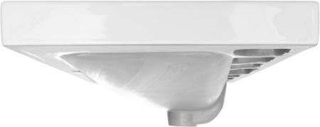 Раковина керамическая Aquanet Flash 00333269 92х47 полувстраиваемая цвет белый 1 отверстие под смеситель