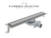 Душевой лоток Plumberia Selection PST IN-TILE PST70MT 70х5 нержавеющая сталь