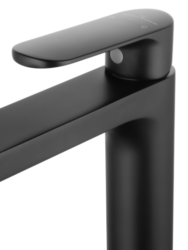 Смеситель Wonzon & Woghand WW-H1034-MB на столешницу черный - фото 4