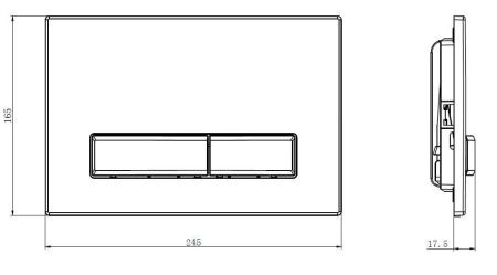 Сет унитаз + инсталляция + кнопка CC.300.80.01+FP.321.21.01+CR25200