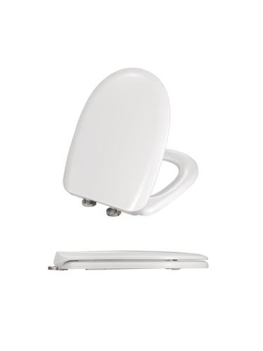 Унитаз напольный с бачком Creo Сeramique MARSEILLE COMBO-MA1002 белый с сиденьем с микролифт душевой смыв - фото 5