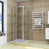 Душевой уголок Veconi Rovigo RV026-100100-01-C8 100х100 стекло прозрачное профиль хром без поддона