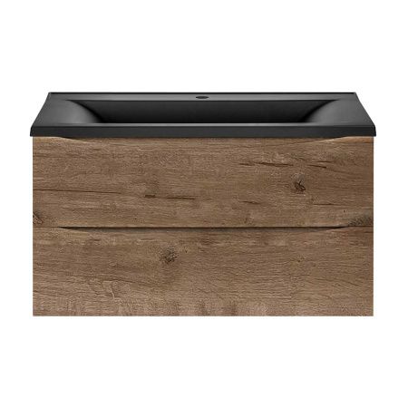 Тумба под раковину Vincea Mia VMC-2MA900VO 90х50 подвесная цвет коричневый