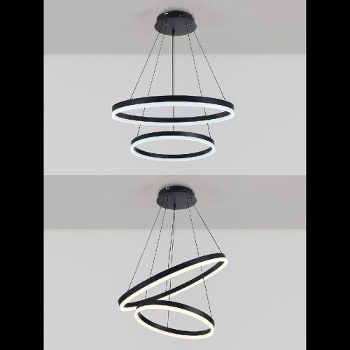 Люстра подвесная Natali Kovaltseva Oreol (Ореол) LED LAMPS 81298 - фото 2