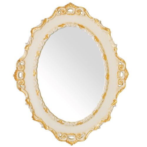 Зеркало Migliore Avorio Dorato 24962 110х80 подвесное