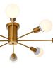 Люстра на штанге Natali Kovaltseva Loft (Лофт) LOFT 75140/8C GOLD