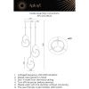 Светильник подвесной Aployt Mila (Мила) APL.044.06.24