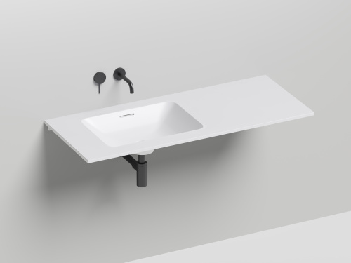 Раковина из искусственного камня Salini MAREA 1802206MF 55х40 встраиваемая цвет мультиколор - фото 4