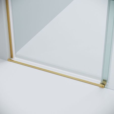 Душевая дверь Grossman Classic 100.K33.04.120.32.00 120х195 стекло прозрачное профиль золото