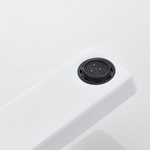 Смеситель Rose R1801C-1 на раковину белый - фото 5