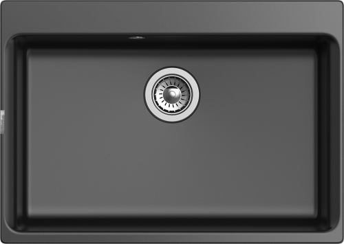 Кухонная мойка Rivelato AXEL Х-70 antracite 73х52 цвет антрацит - фото 2